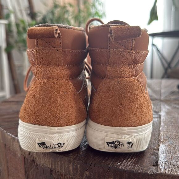 Vans Suede SK8 Hi MTE DX Brown Sneaker - Picture 4 of 9